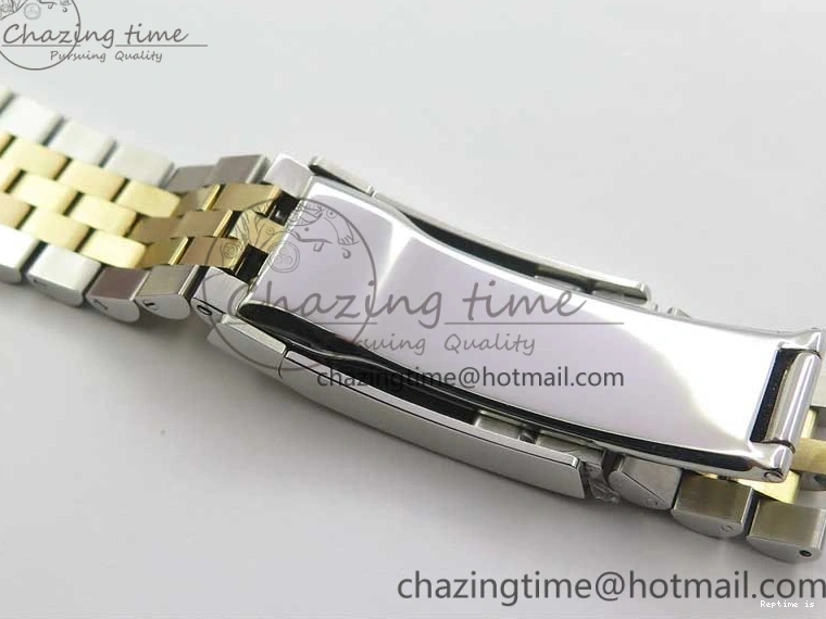 1219 DateJust 41 126333 SS YG Wrapped WWF Best Edition Gray Roman Makers Dial on SS YG Wrapped Jubilee Bracelet A Sporty 3127